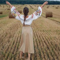 Women's embroidered shirt "Tenderness of Bukovina"