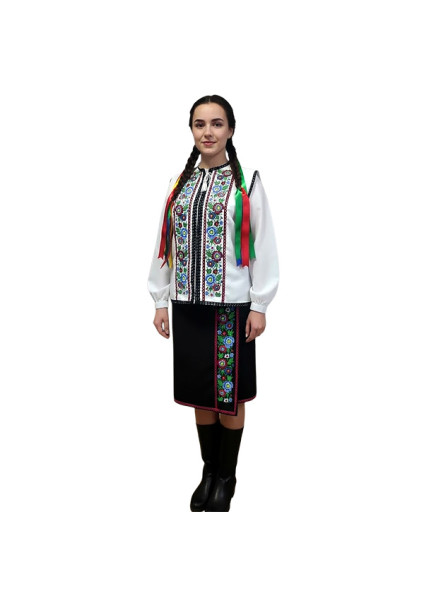 Костюм жіночий білий «Буковинка»