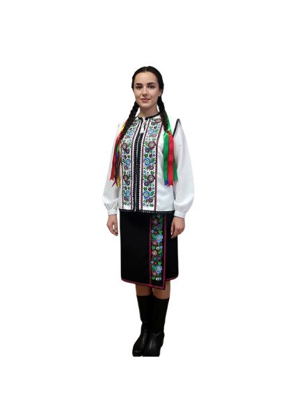 Women's white suit "Bukovynka"
