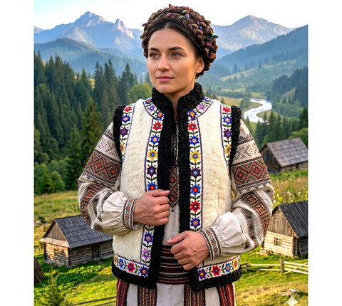 Hutsul cap "Princess of the Mountains"
