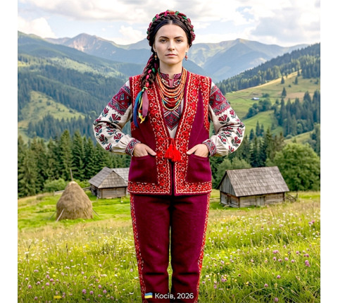 Hutsul costumes "Spruce Legend"