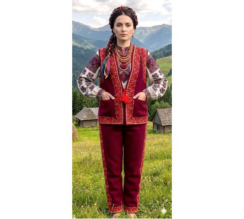 Hutsul costumes "Spruce Legend"