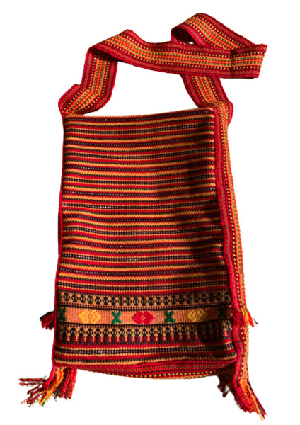 Hutsul bag taystra — a traditional wool accessory handmade