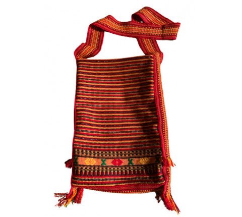 Hutsul bag taystra — a traditional wool accessory handmade
