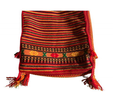 Hutsul bag taystra — a traditional wool accessory handmade