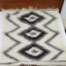 Hutsul handmade blanket "Black and White"