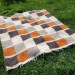 Hutsul hand-made blanket "Checked"