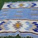 Hutsul hand-made blanket "Heavenly Blue"