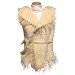 Sleeveless vest made of sheep wool "Bilenka"