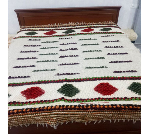 Hutsul handmade blanket "Flower Meadow"