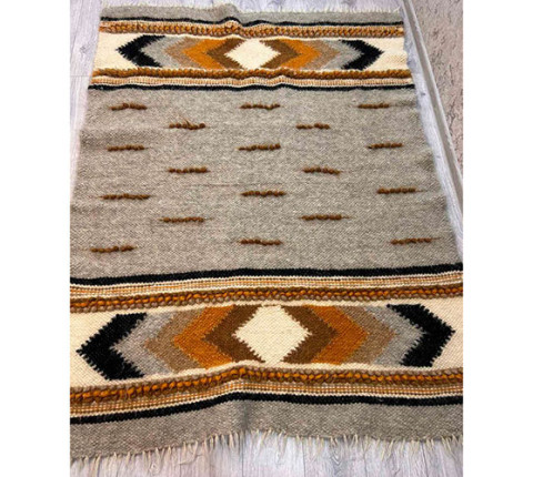 Hutsul handmade blanket "Paths of the Carpathians 2"