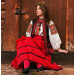 Ukrainian national costume "Fiery Hutsulka"