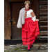 Ukrainian national costume "Fiery Hutsulka"