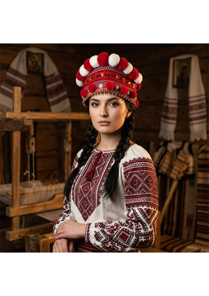 Чільце «Біло-червоне»
