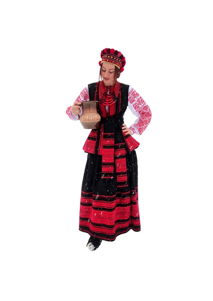 Stage women's costume "Halinka" — corset and hand-made skirt.