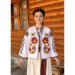 Кептар жіночий "Соняшник" білий
