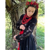 Український національний костюм «Темна ніченька» 
