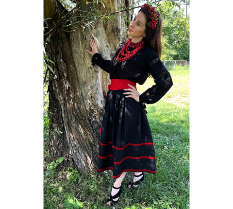 Ukrainian national costume "Dark Night"