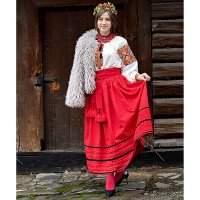 Український національний костюм "Вогняна Гуцулка"