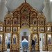 Золочений іконостас з вільхи з високою центральною частиною та бічними крилами