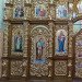 Дворядовий іконостас з вільхи з різьбленням і позолотою дзеркальною поталлю