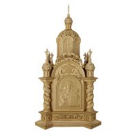 Ciborium for the temple, handmade by craftsmen from Kosovo