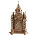 Almond wood casket with gilding, handmade from Kosiv