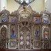 Авторський іконостас з вільхи з золоченою різьбою на світлому тлі та «Таємною вечерею»