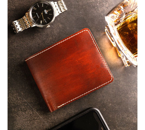 Leather wallet "Classic" for men