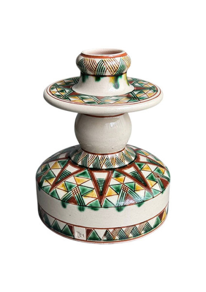 Ceramic candlestick "Polonynske Light"