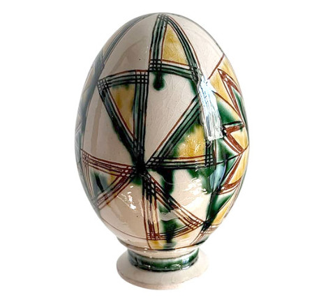 Ceramic Easter egg "Tree of Life" — a symbol of harmony and abundance