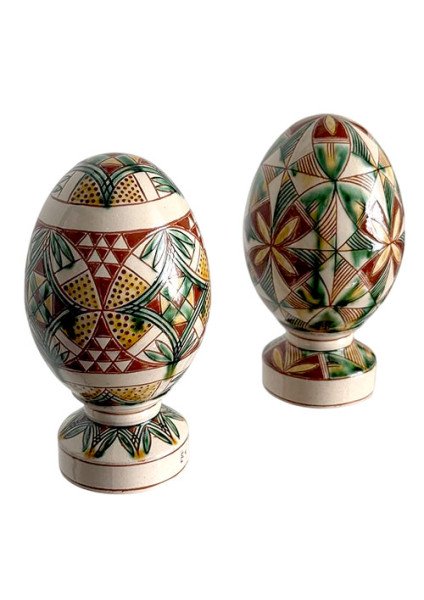 Комплект керамічних писанок "Гірська веселка"
