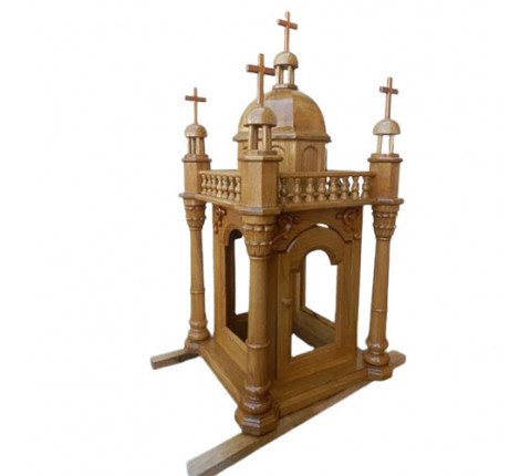 Handmade donation box for churches and monasteries