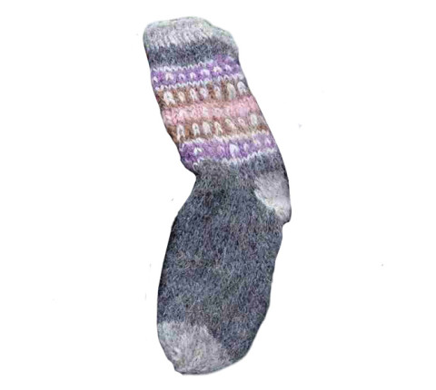 Hutsul socks made of natural sheep wool