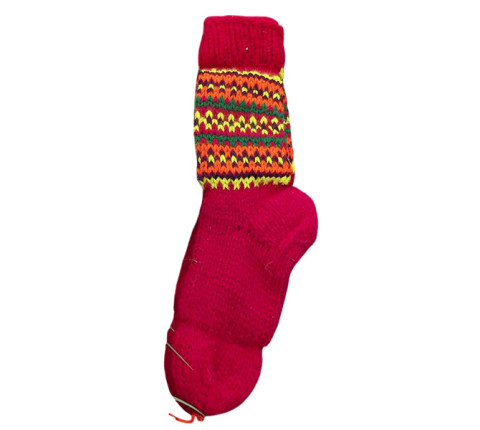 Hutsul socks made of sheep wool or acrylic