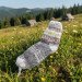 Warm Hutsul wool socks hand-knitted