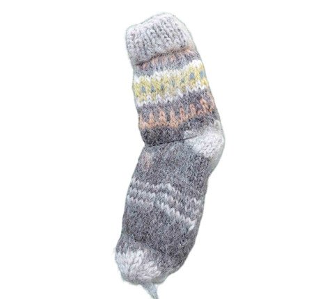 Warm Hutsul wool socks hand-knitted