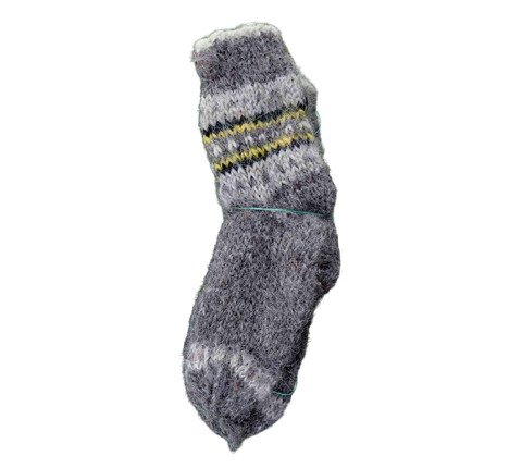 Hutsul woolen socks of traditional weaving