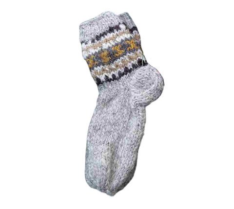 Authentic Hutsul socks made of natural wool