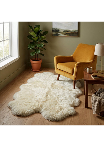 Natural sheep skin "White"