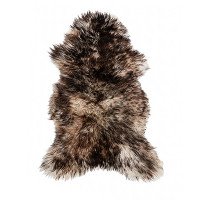 Natural sheep skin "Carpathian Night"