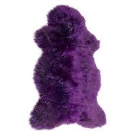 Natural sheep skin "Purple"