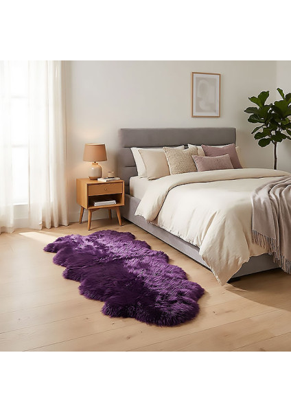 Natural sheep skin "Purple"