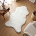 Natural sheep skin "White short fur"