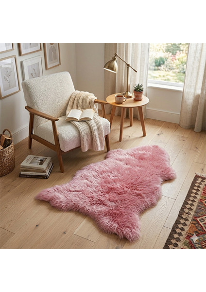 Natural sheep skin "Pink"