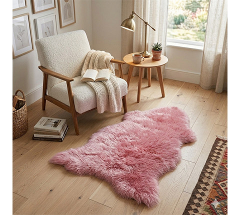 Natural sheep skin "Pink"