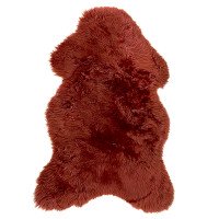 Natural sheep skin "Red"