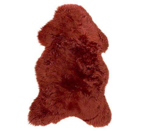 Natural sheep skin "Red"