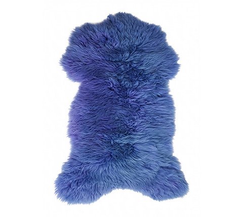 Natural sheep skin "Blue"