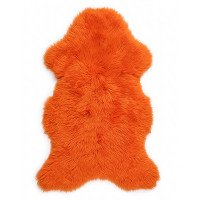 Natural sheep skin "Orange"
